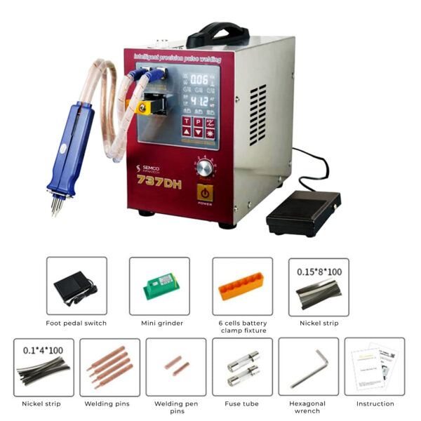 SI HWM 737DH - Intelligent Time-Delay Battery Spot Welder