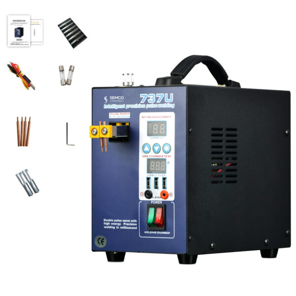 SI HWM 737U - Low Power Digital Display Spot Welding Machine + Charging 2.8KW