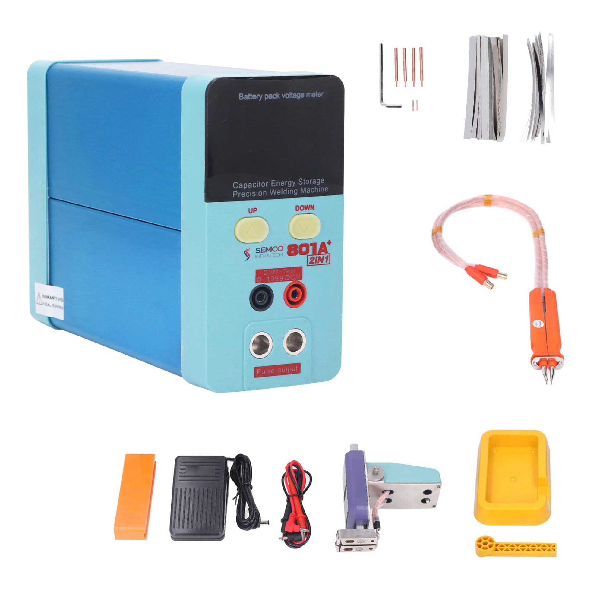 Semco Lithium Battery Spot Welding Machine SI HWM 801A+